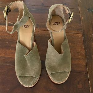 UGG Aja Ankle Strap Sandals